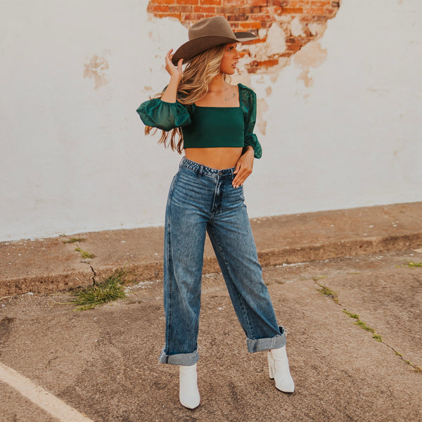 The Nevada Wide Leg Jeans