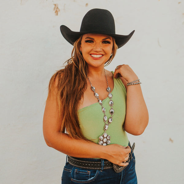 The Sagebrush One Shoulder Bodysuit