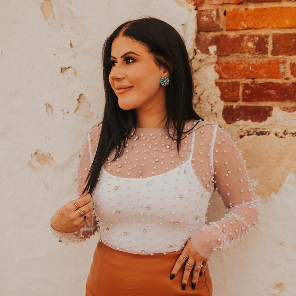 The Calianna Mesh Top