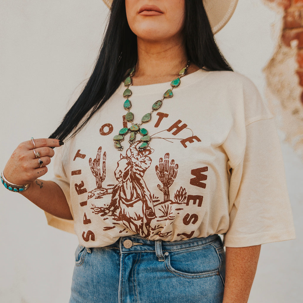 Spirit Of The West Oversized Tee