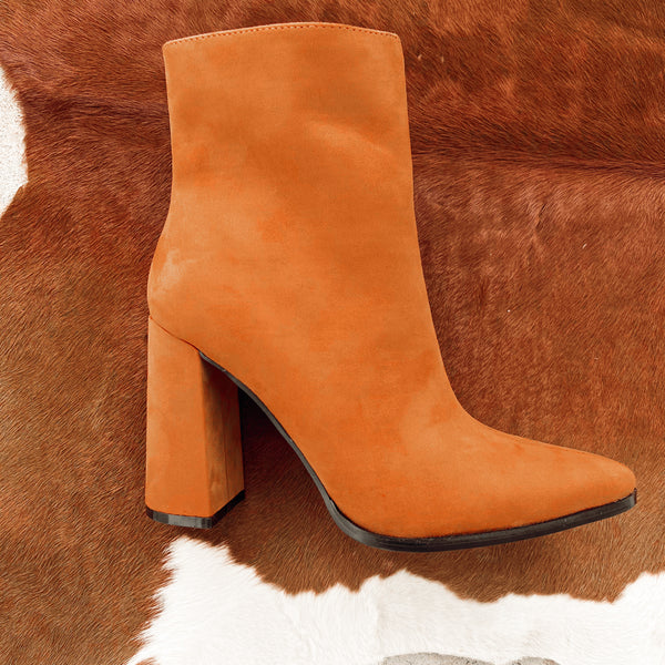 The Giana Suede Booties