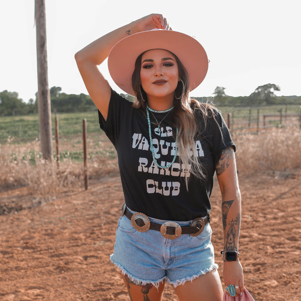 “Ole' Vaquera Ranch Club" Tee