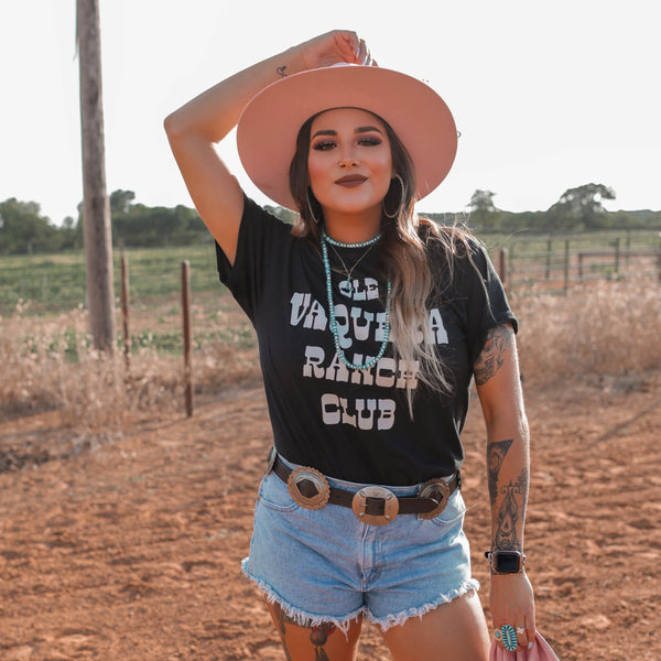 “Ole' Vaquera Ranch Club" Tee