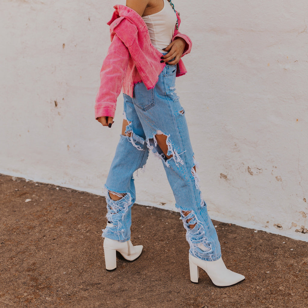 The Jade Distressed Jeans