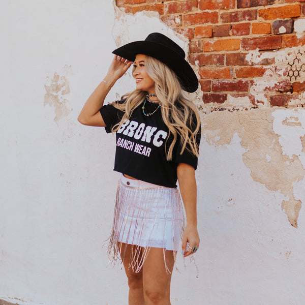 The Amber Denim Skirt