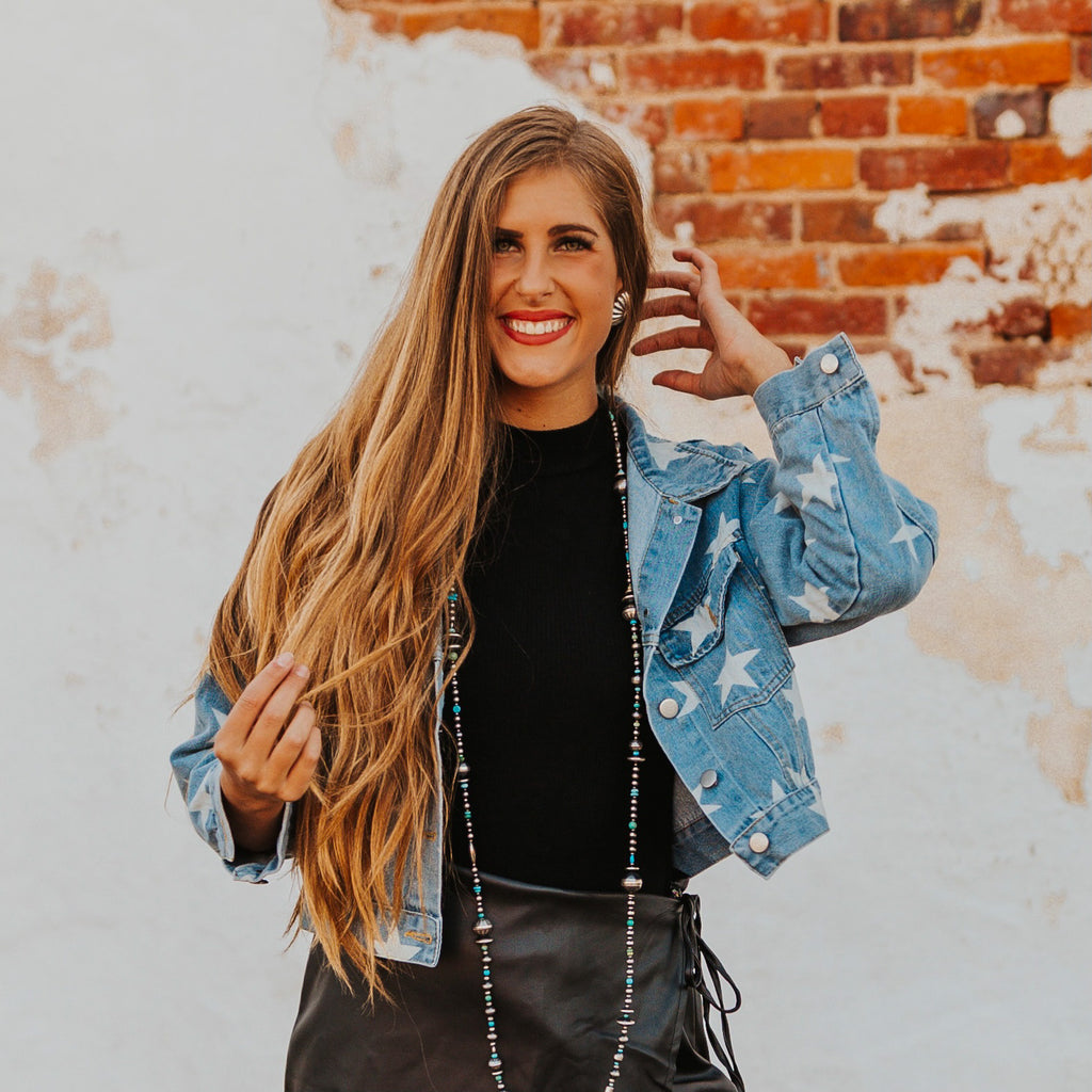 The Crystal Denim Jacket