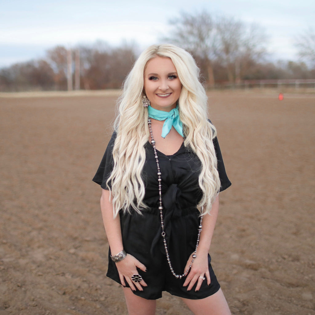 The Charolette Satin Romper