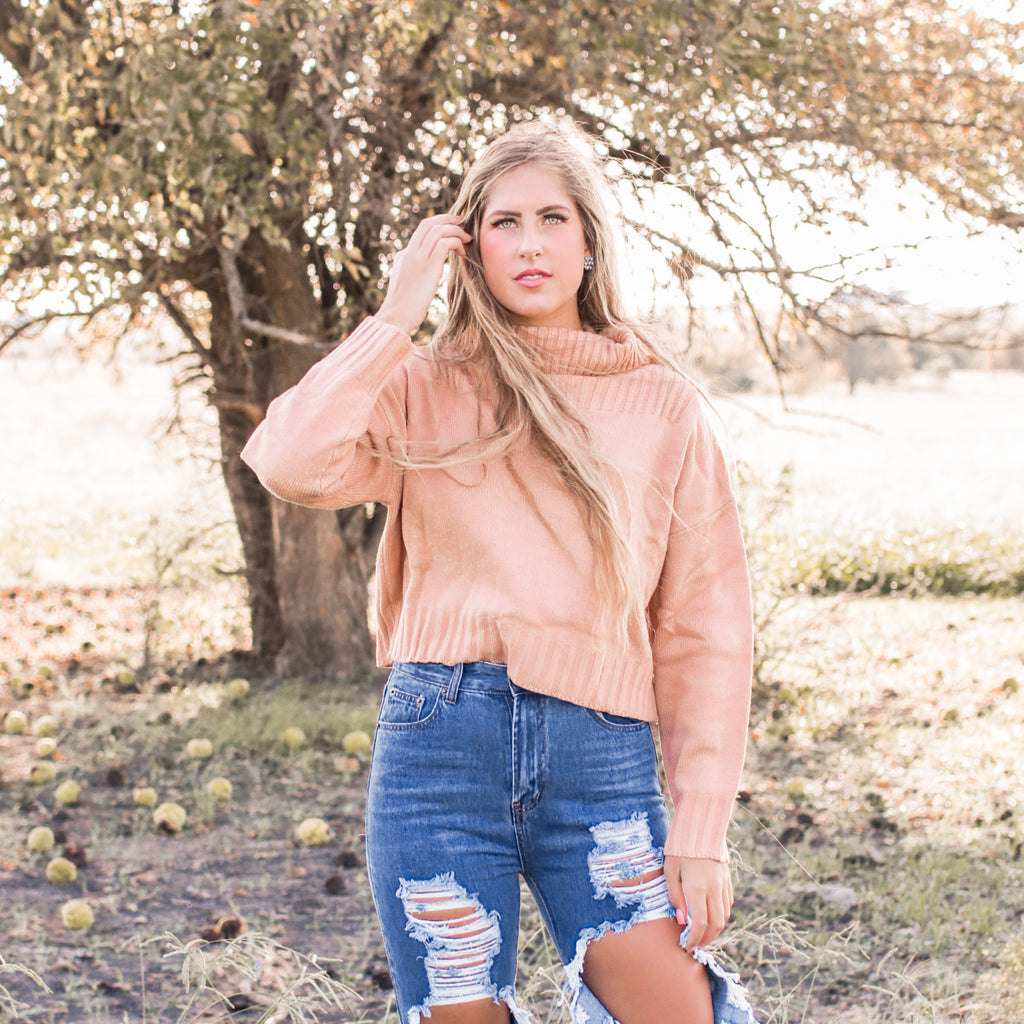 The Virginia Cropped Sweater