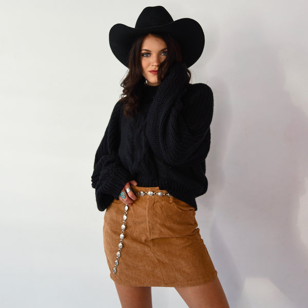 The Amanda Corduroy Skirt