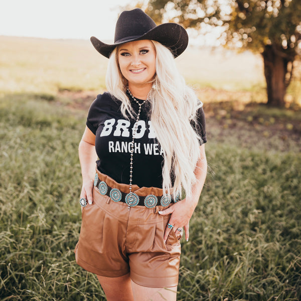 Black Bronc Ranch Logo Tee