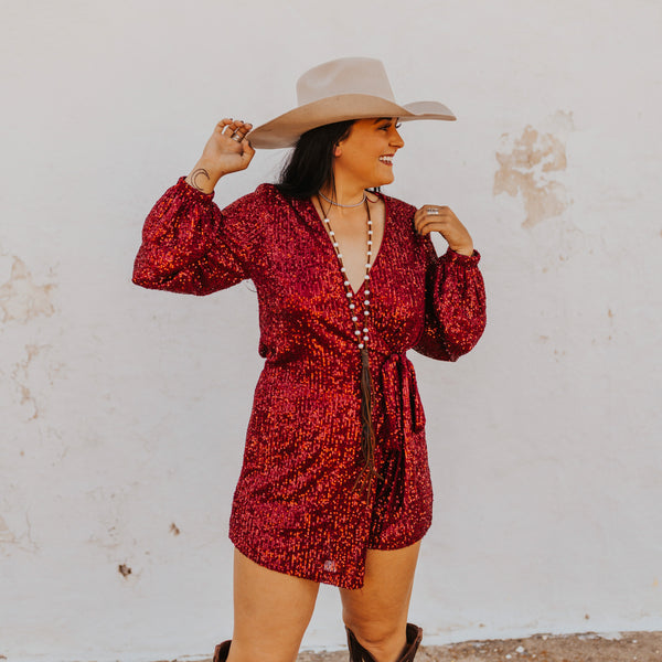 The Ariel Sequin Romper