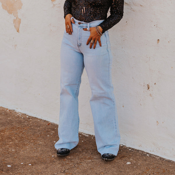 The Karissa Wide Leg Jeans