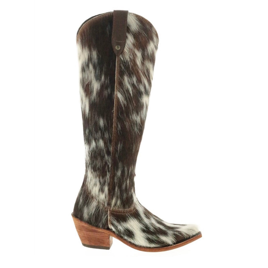 The Whitesboro Cowhide Liberty Black Boots