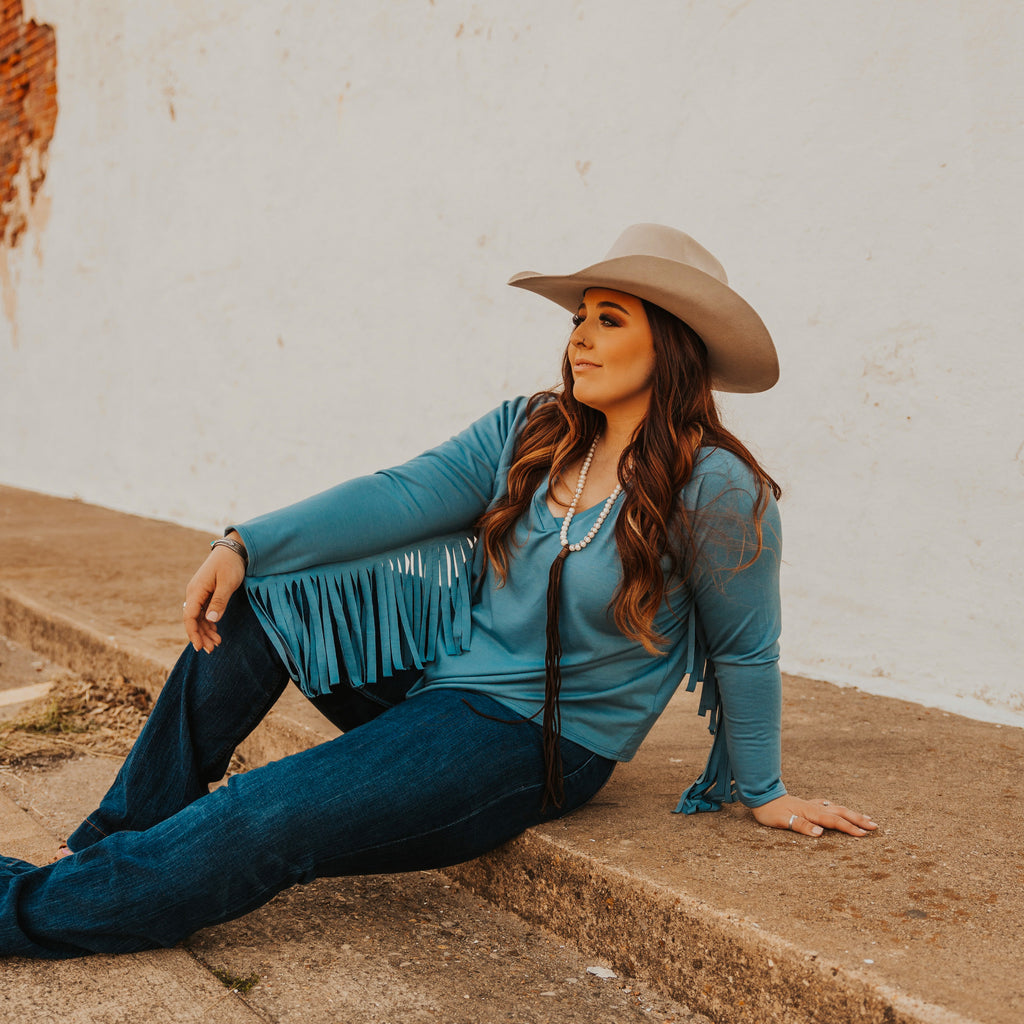 The Willow Fringe Top