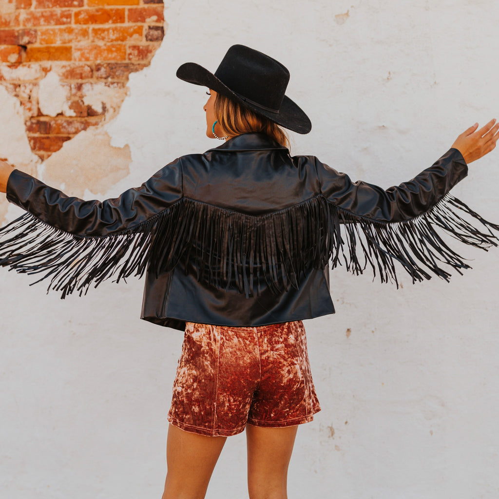 The Naomi Mauve Velvet Shorts