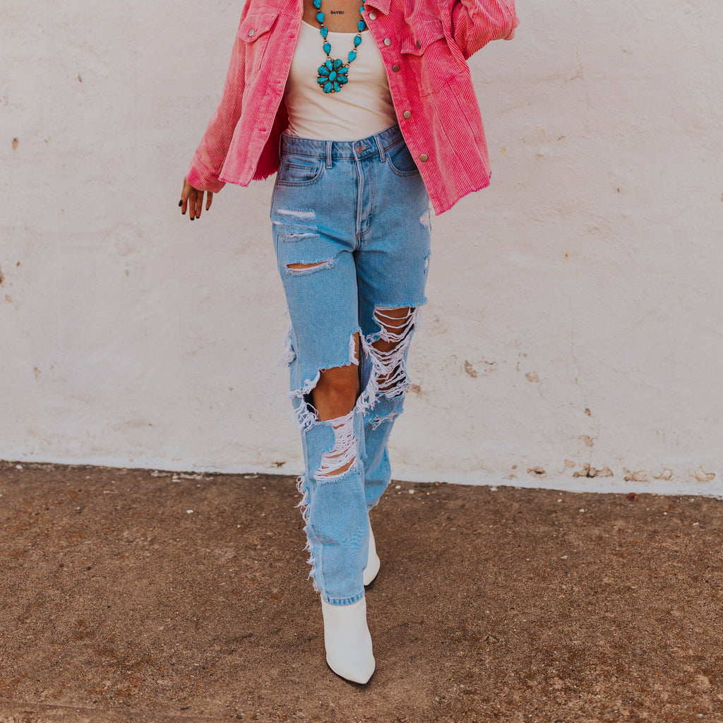 The Jade Distressed Jeans